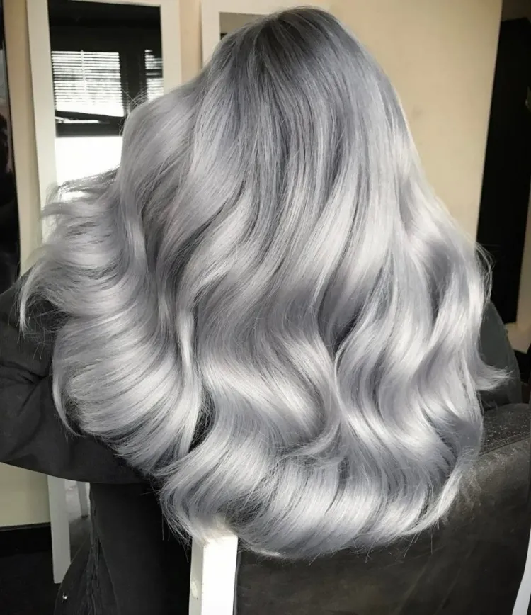 Cabello color "acero" 10 propuestas para incorporarlo con estilo 2 - 【MioEstilo】 El color rubio Acero en el Cabello requiere mantenimiento