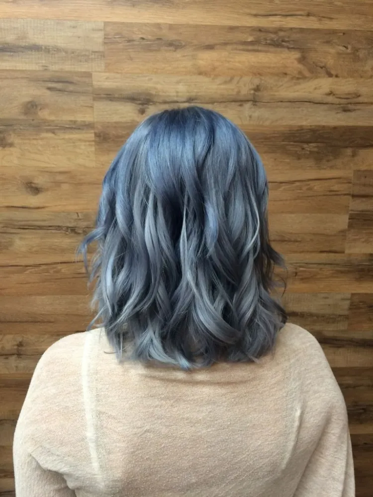 Cabello color "acero" 10 propuestas para incorporarlo con estilo 12 - 【MioEstilo】 El tono SteelHair similar al azul fácil de aplicar en el cabello rubio