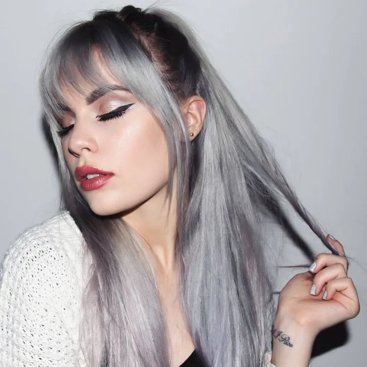 Cabello color "acero" 10 propuestas para incorporarlo con estilo 6 - 【MioEstilo】 Tono Refrescante del Acero en el Cabello Champús Especiales