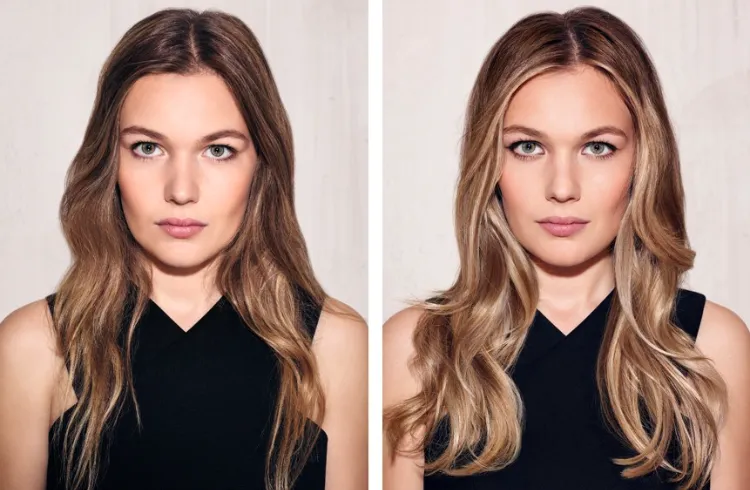 Técnica de contorno capilar: la nueva tendencia en coloración para este año 14 - 【MioEstilo】 contorno de cabello técnica antes después color tendencia 2022 saludable sol efecto brillo cabello