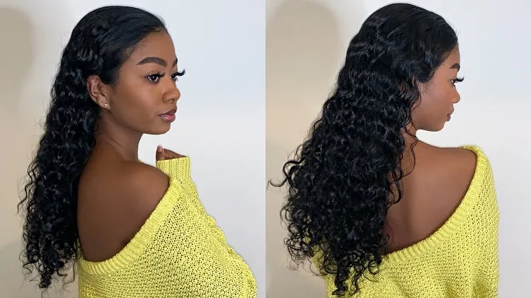 tutorial de pelo recto hacia atrás