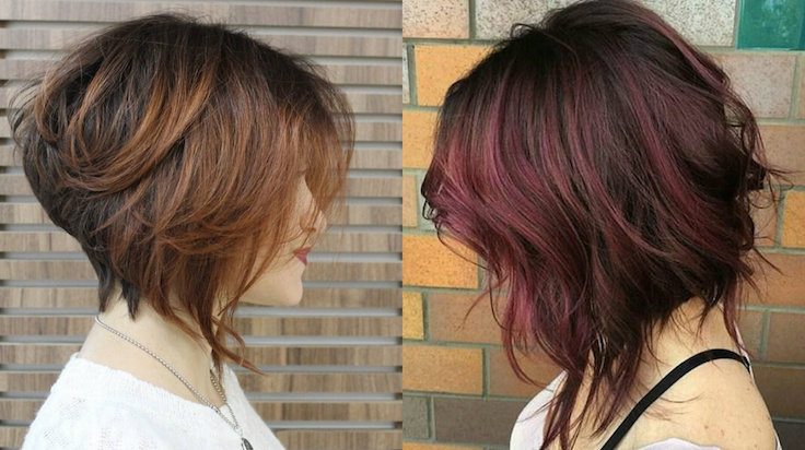 Corte en capas y bob corto: dos estilos muy populares 1 - 【MioEstilo】 ideas cuadradas con gradiente difuminado y ondulado