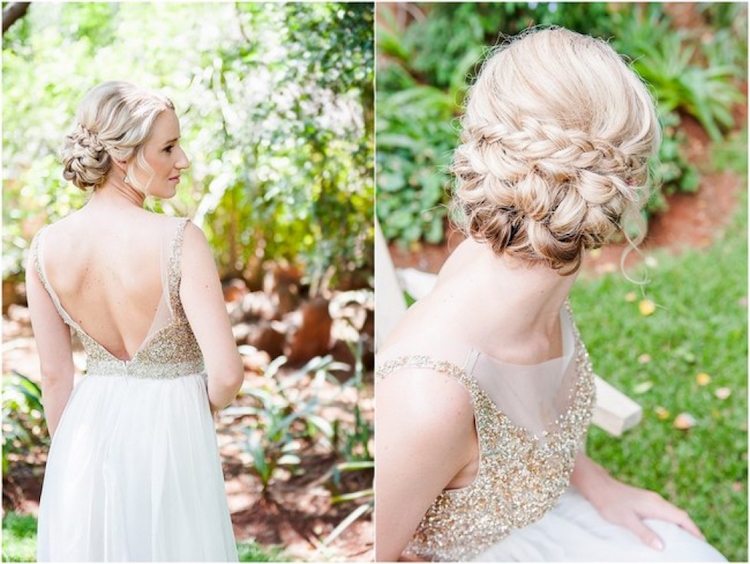 Inspiración de recogido nupcial: el peinado clásico que cumple todas sus promesas 18 - 【MioEstilo】 idea-moño-de-boda-trenzado-moño-bajo-romántico