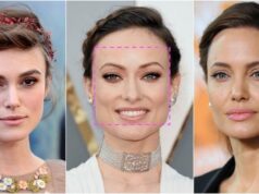 celebrites visage carre coiffures cheveux attaches