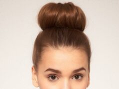 coiffure 2015 printemps ete gros chignon haut1