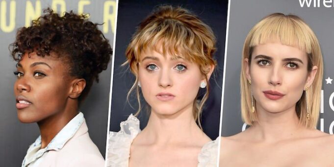 coiffure 2018 femme avec frange pour tout type et longueur de cheveux