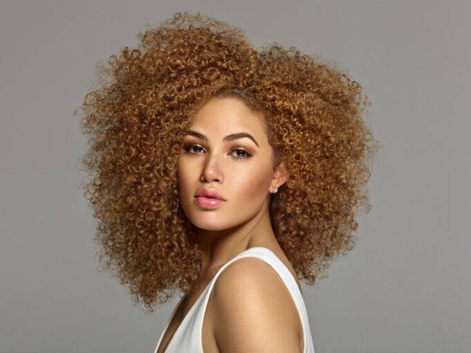 coiffure demoiselle dhonneur cheveux crepus