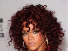 coiffure tendance 2015 femme ete cheveux boucles Rihanna