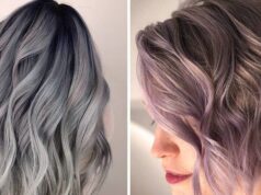 coloraton rose pastel smoky lob bob ombre tendance 2021