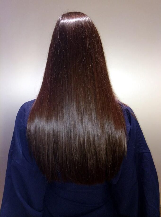 comment avoir des cheveux brillants recette de grand mere