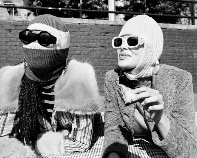comment porter cagoule balaclava tricot haute couture approche chic