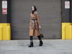 comment porter le manteau camel femme avec style hiver 2022