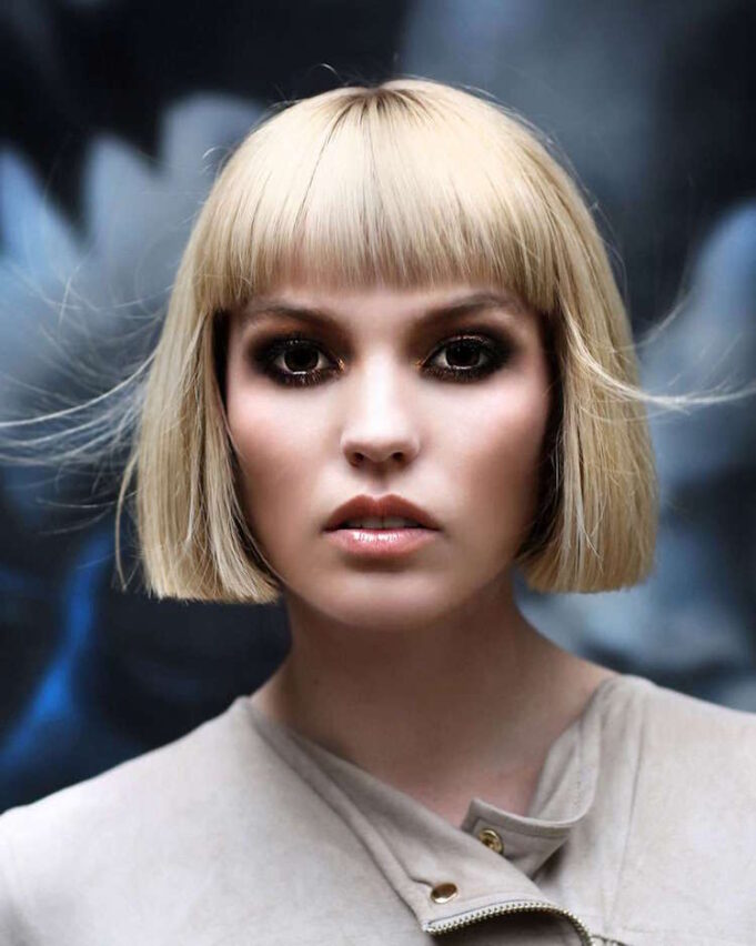 coupe cheveux femme coupe courte carré court frange