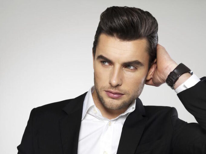 coupe cheveux homme 2015 pompadour jour mariage