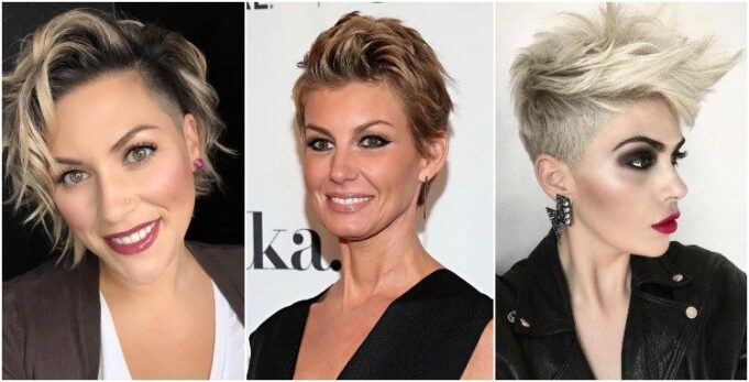 coupe courte femmes blondes 40 ans idees originales automne 2021