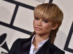 coupe de cheveux femme avec frange epaisse mulet moderne ete 2022 Zendaya