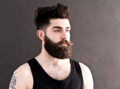 Corte Pompadour para caballero sin visera artificial, ¿cómo llevarlo a cabo? coupe pompadour barbe hipster
