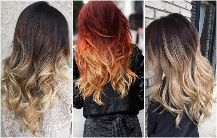 ombré hair 2022 coloración degradada en tendencia el próximo año tendencias de cabello