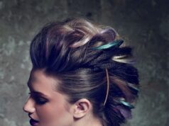 20 propuestas de peinados para mujeres que desean verse como reinas faux hawk femme meches colores coiffure superbe