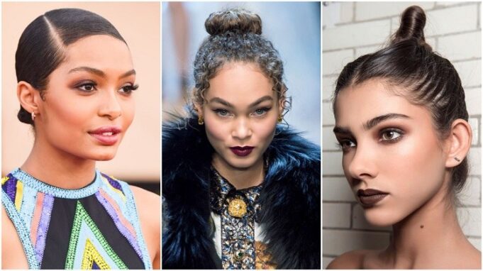 idees chignon cheveux court facile tuto boucle tresse