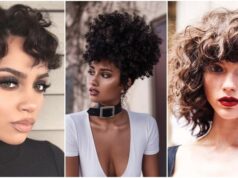 idees coupes coiffures tendance frange bouclee cheveux naturels