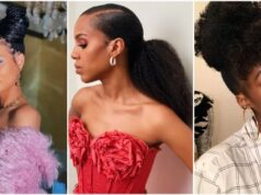 6 estilos que imitar para impactar en una noche de vacaciones meilleure coiffure cheveux afro nouvel an 2021 fille femme defrise boucle long court