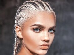tresses collées cheveux blonds tendance automne hiver 2021