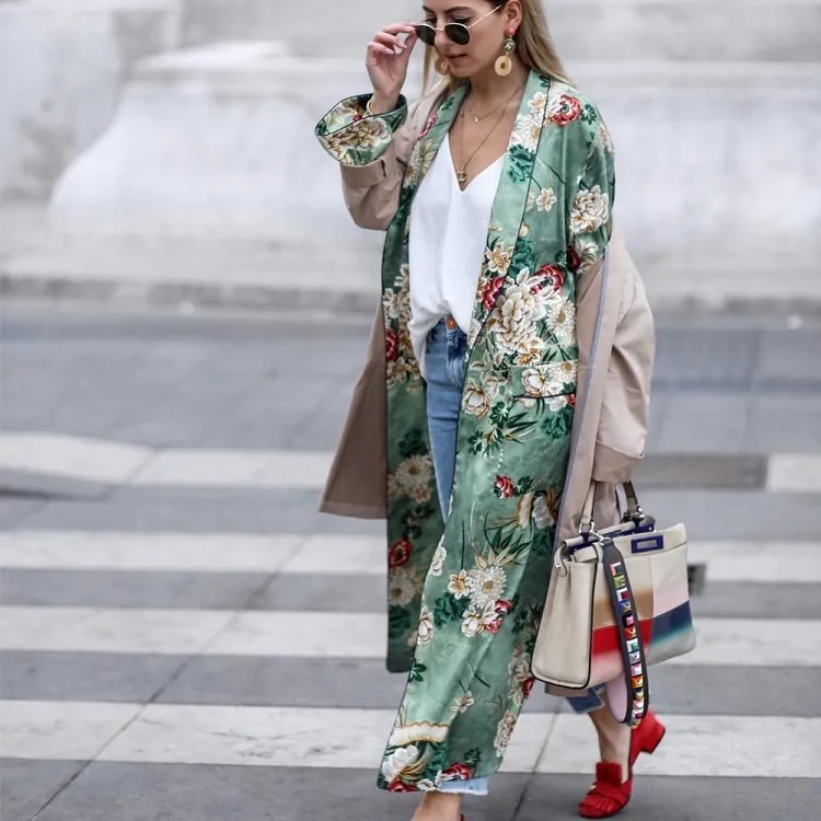 Kimonos con estilo: Ideas para lucir esta temporada 1 - 【MioEstilo】 como llevar un kimono largo para mujer