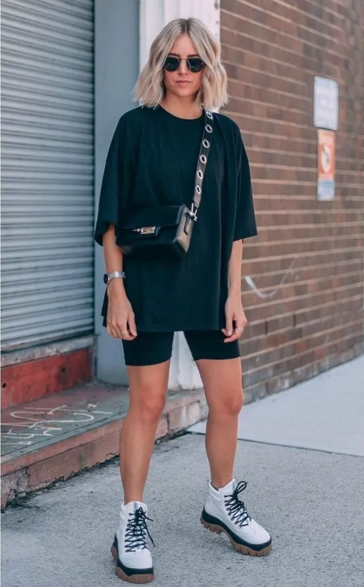 como usar una camisa oversize